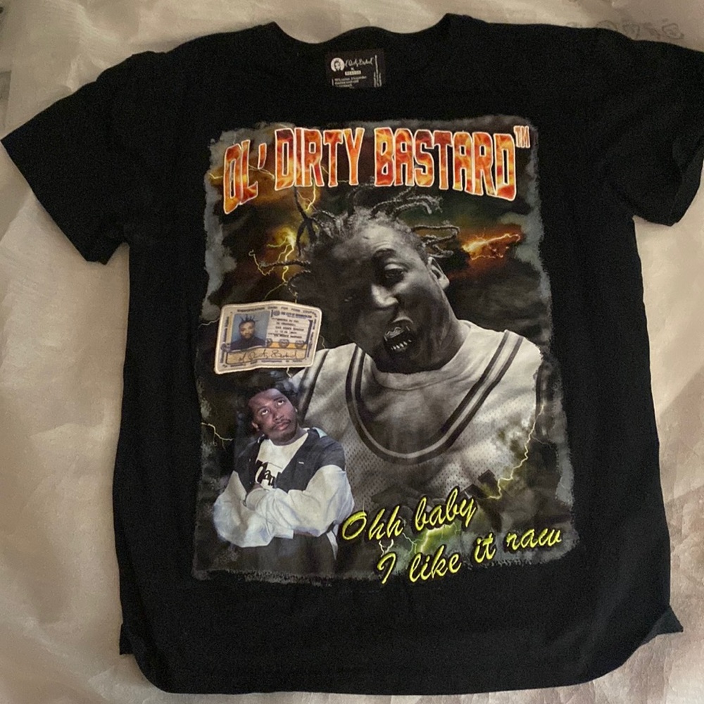 Ol Dirty Bastard(founding Wu-tang member) graphic t-shirt